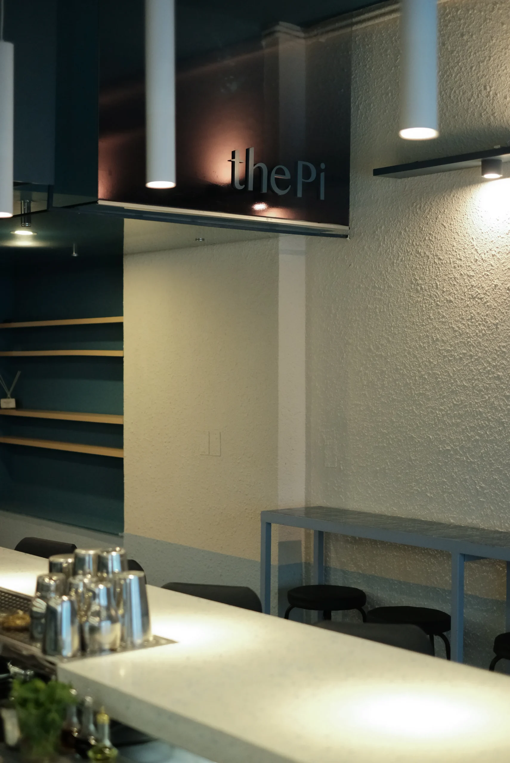 Modern chair design by Thepi Concept, displayed in showroom.